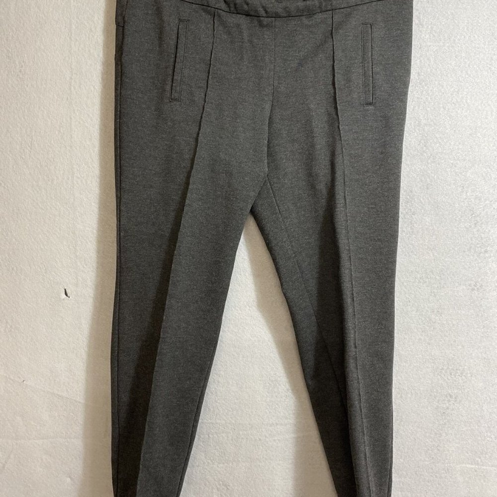 I Love Tyler Madison Women's Mid Rise Slim Stretch Fit‎ Pants Navy Gray Sz XL